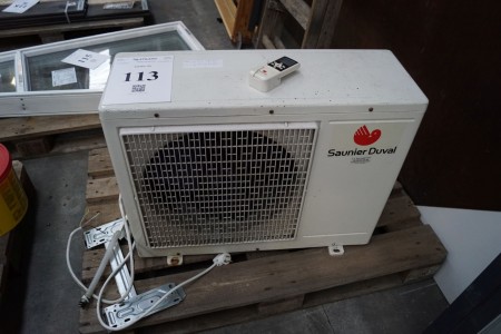 Saunier duval air to air heat pump, illuminated condition ok.