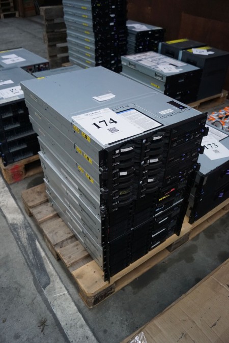 3 x IBM SYSTEM X Series 346 + 4 x INTEL SR2300 Server