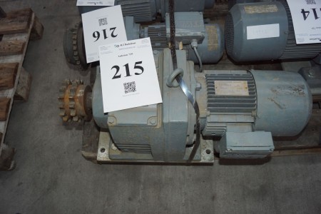 EW-EURODRIVE motor.type: r 87 dt90l4/bmg. Virker.