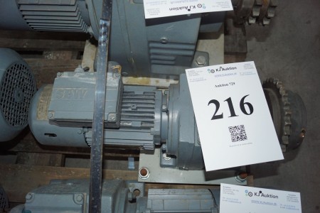 EW-EURODRIVE motor.type: r 57 dt90l4/bmg. Virker.