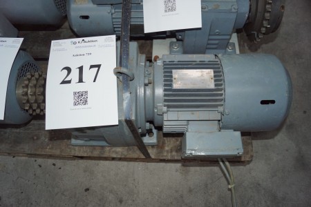 EW-EURODRIVE motor.type: r 77 dt90l4/bmg. Virker.