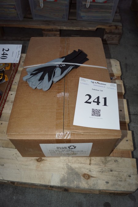 Box of work gloves 144 pairs size 12