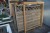 Lot fence 11 pcs. 2 of which are painted. 178x140 cm. + 3 posts