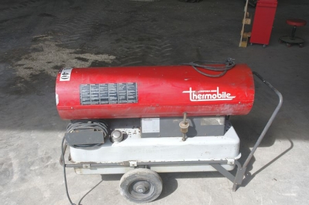Thermoobile direct oil heater, Type: TA-40 with a thermostat.