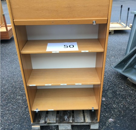 File cabinet with top slide lid. (147 H x 81 W x 45 D)
