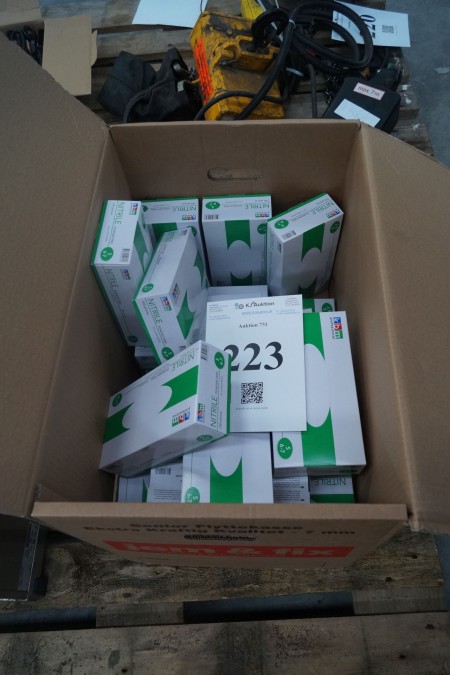 2000 pieces NITRILE rubber gloves, size: S.