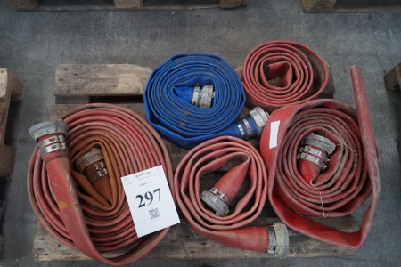 5 pieces. Coil and discharge hose