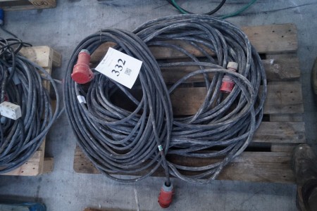 Lot of power cables, mainly 16 / 32A