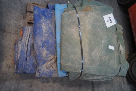 Large lot of winter mats, unknown number and dimensions