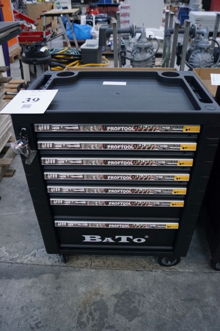 Tool Trolley Manufacturer: BATO with content.