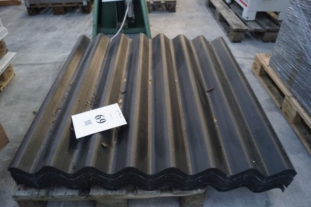 13 piece roof panels in black