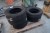 5 pc VANHAWK firestone tires. 205 / 65R15C.