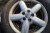 4 stk alufælge for VW med dæk, 215/60R160. Mærke: HANKOOK, ubrugte