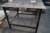 Welding table, pure metal. 81x101x89cm. Table top thickness: 0.9 mm.