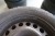 4 stk. stålfælge med dæk, 185/65R15, til Astra, hulmål 4x100 mm
