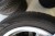 4 stk. alufælge med dæk, 225/55R17, til insignia, hulmål 5x120 mm