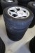 4 Stk. Leichtmetallfelgen mit Reifen, 205 / 55R16, für Ford, Lochabmessungen 5x108 mm