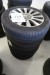 4 pieces. alloy wheels with tires, 205 / 55R16, for WV, hole dimensions 5x112 mm