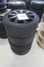 4 pieces. alloy wheels with tires, 225 / 40R18, for VAG, hole dimensions 5x112 mm