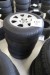 4 pieces. alloy wheels with tires, 195 / 65R15, for Audi, hole size 5x112 mm