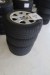 4 Stk. Leichtmetallfelgen mit Reifen, 195 / 65R15, für Audi A4, Lochgröße 5x112 mm