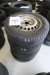 4 pieces. steel rims with tires, 205 / 65R16, for WV T5, hole size 5x120 mm