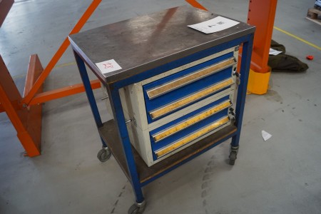 Trolley with drawers