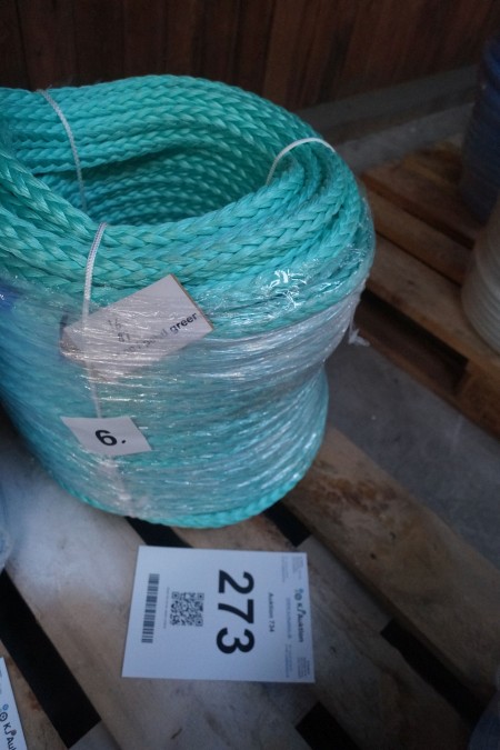 Green PE rope