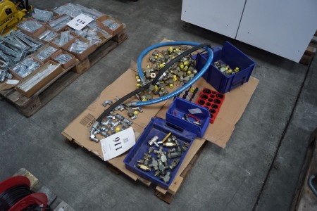 Lot of various valves and bolts etc.