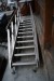 Stainless steel staircase. 11 steps.