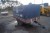 Trailer, Brand: Brenderup. With high sides and tarpaulin.