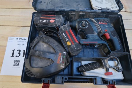 Cordless drill, Bosch, GBH36V-LI Compact, 36V, with 2 batteries and 1 charger, demo model