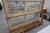 Wooden window, H212xW142 cm, frame width 11.5 cm, brown / white