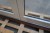 Double patio door, wood, H209.5xW190 cm, frame width 11.5 cm, white / white