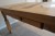 Antiker Tisch mit Schublade. B75xL140xH76 cm. "Made in Mexico" Modellfoto, nicht zusammengebaut, Sendung variieren