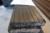 58.8 meter patio boards, optiform, 25x120 mm, dark brown / black, length 420 cm