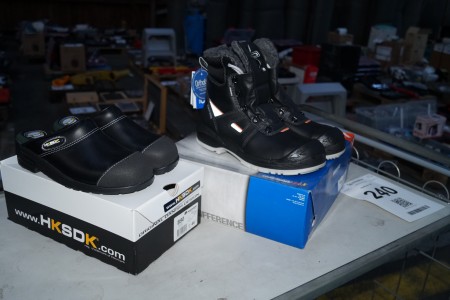 2 piece safety Clogs and Boots Manufacturer HKSDK and Arbesko