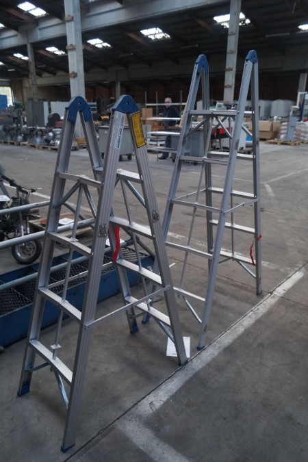2 Stück Alu Leiter Hersteller Draper