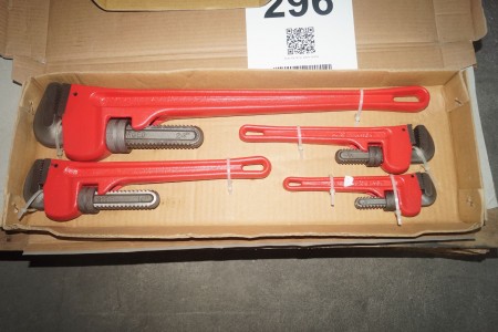 Tube pliers 4 pieces Manufacturer Forged Model Heavy duty