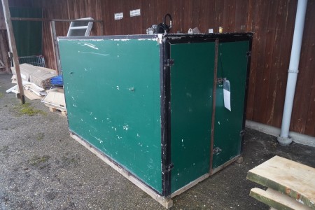 Container for trailer attachment