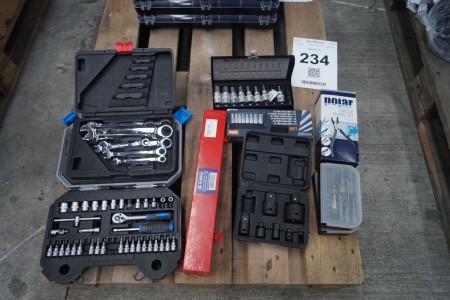 Tool range Top wrench sets etc.