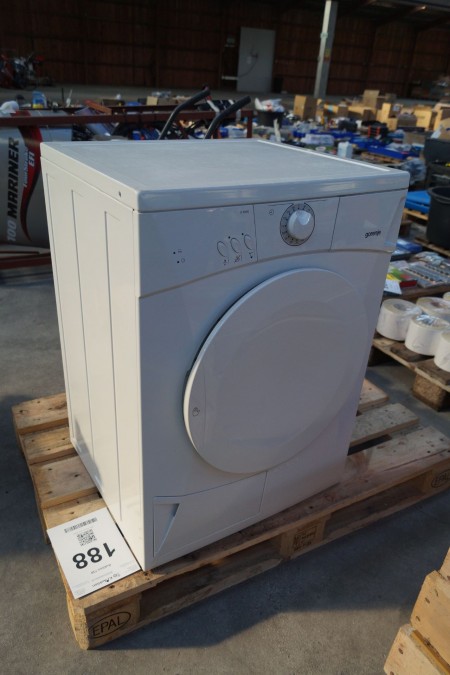 Condensation Dryer. Manufacturer: Gorenje. Model: D 50210.