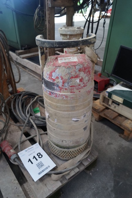Loosen pump. Manufacturer Grindex, model: Major H Type: 8104.181-0008-0086