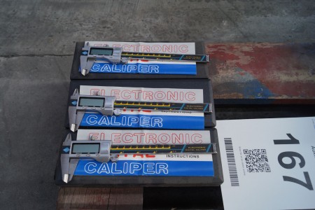3 Stück Digital Sliding Teacher Hersteller Cento Model Electronic Digital Caliper