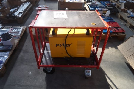 Tig 250 p ac / dc, with hoses and handles, unused but separate, capable: not known. trolley included.