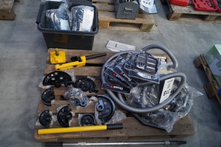 Gloves, drill bits, pipe bends, etc.