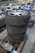 4 pcs tire 235 / 40R18 with rims for Ford