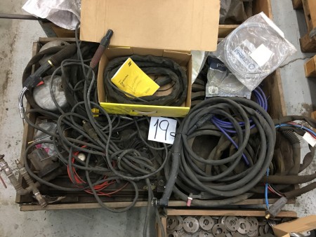 Lot of TIG and CO2 Welding Hoses