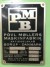 Eccentric Press Manufacturer PMM Model: EPF-32