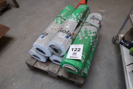 6 rolls of roofing paper, 1x10 meters per roll
